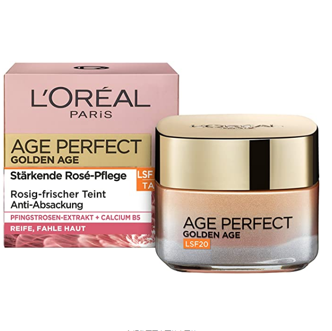 L'Oreal Paris 欧莱雅 Age Perfect 系列 Golden Age金致臻颜牡丹奢养日霜 LSF20 日霜50mL新低53元