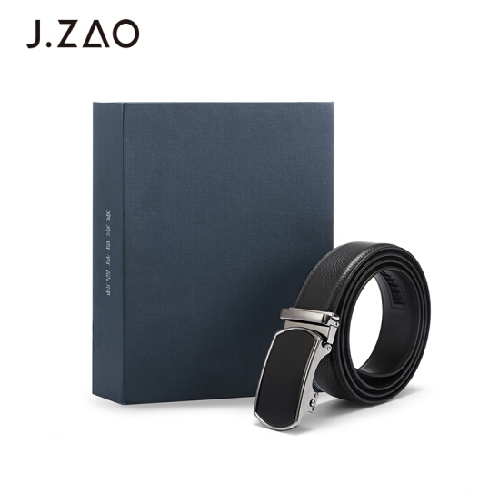 Plus会员，J.ZAO 京东京造 男士头层牛皮自动扣皮带72.05元（双重优惠）