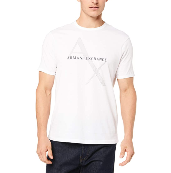 <span>白菜！</span>A|X Armani Exchange 阿玛尼副牌 男士经典标志短袖T恤新低145.68元（prime会员92折）
