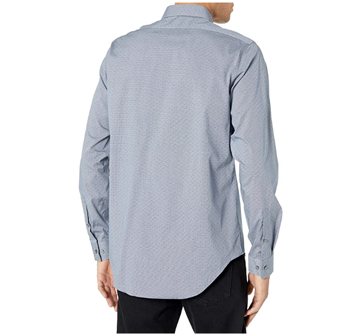 多色多码，Calvin Klein 男士免熨修身衬衫 33K3835176.66元