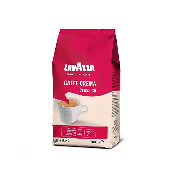 Lavazza 乐维萨 经典奶香咖啡豆 1kg109.77元