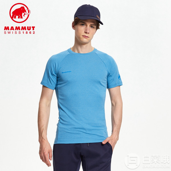 2020年春季新款，Mammut 猛犸象 Aegility 男士轻量速干T恤新低266.07元（天猫618价538元）