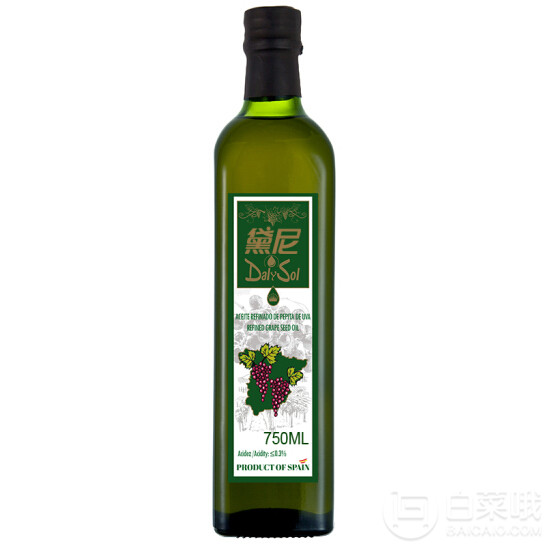 西班牙原装进口 DalySol 黛尼 葡萄籽油 750ml*10件149元