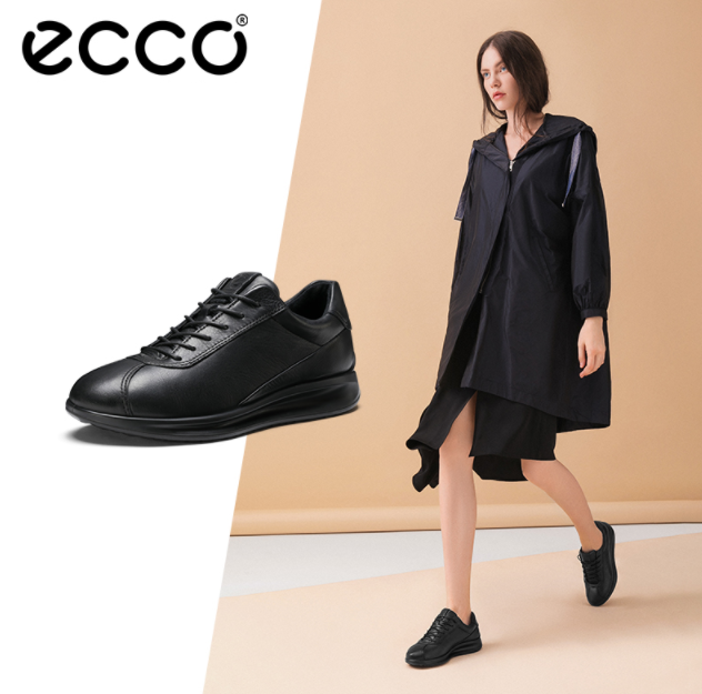 Ecco 爱步 Aquet雅仕系列 女士真皮休闲鞋447.65元（天猫1599元）