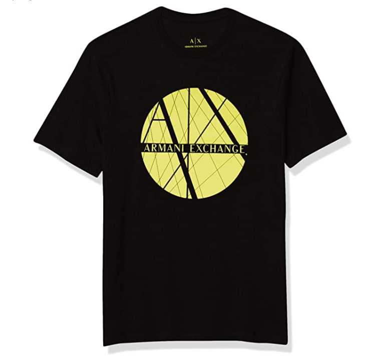 A|X Armani Exchange 阿玛尼副牌 男士经典标志短袖T恤165.31元