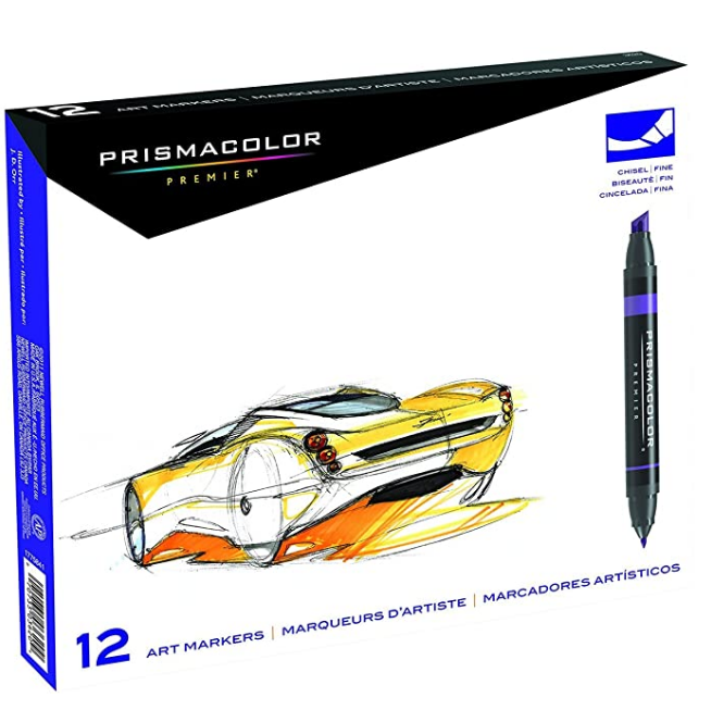 美國Sanford旗下，Prismacolor 霹靂馬 3620 Premier 雙頭彩色馬克筆 12色131.95元
