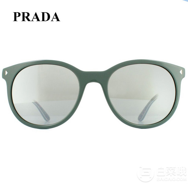 意大利产，PRADA 普拉达 中性款经典圆形太阳镜 PR06TS新低597.07元