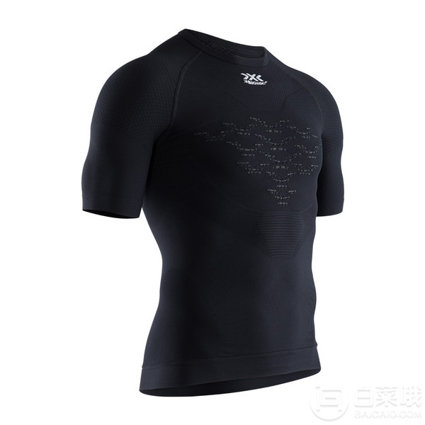 X-Bionic 男式 Energizer 4.0 激能系列 压缩衣圆领短袖T恤 黑色M码史低344元（天猫折后891元）