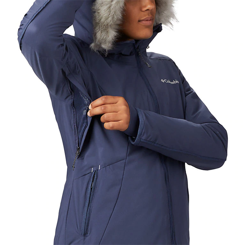 L码，Columbia 哥伦比亚 Alpine Slid 女士防水热反射保暖夹克 1803852新低190.37元