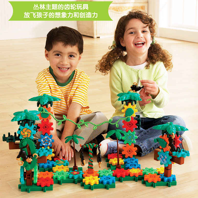 单件免邮，Learning Resources 机器人工厂儿童齿轮积木拼装玩具新低214.7元（天猫旗舰店499元）
