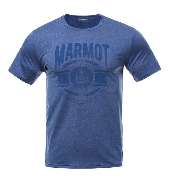 Marmot 土拨鼠 男士印花圆领速干T恤 4色 H44259119元包邮
