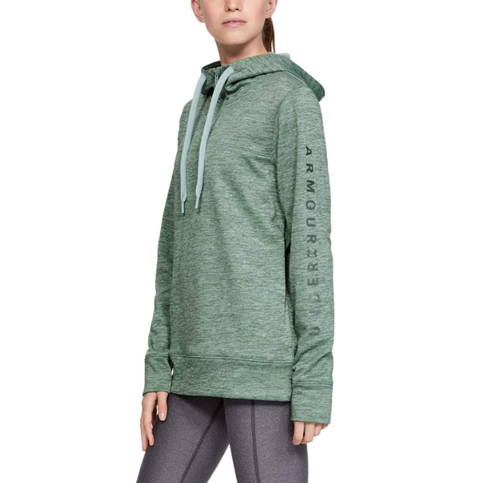 Under Armour 安德玛 Synthetic 女式半拉链套头连帽衫 1344392-P新低120.33元