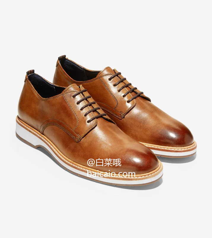 Cole Haan 可汗 Morris 男士真皮系带牛津鞋新低307.2元