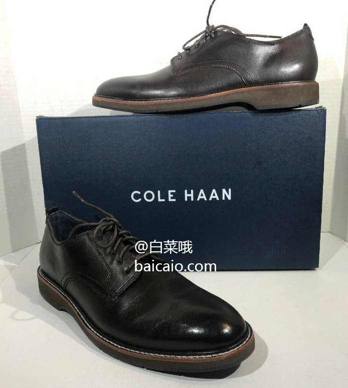 Cole Haan 可汗 Morris 男士真皮系带牛津鞋新低307.2元