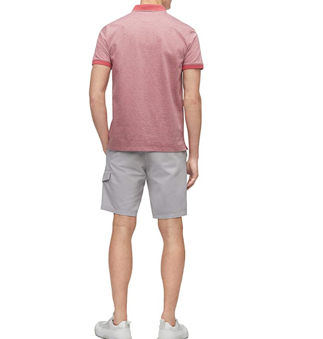 Calvin Klein 卡尔文·克莱因 Liquid Touch 男士丝光纯棉polo衫新低168.55元