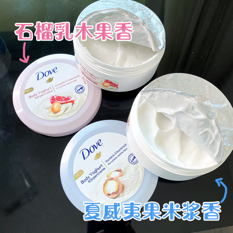 Dove 多芬 石榴籽和乳木果酸奶身体乳 250ml*6个154.12元（含税28.02元/罐）