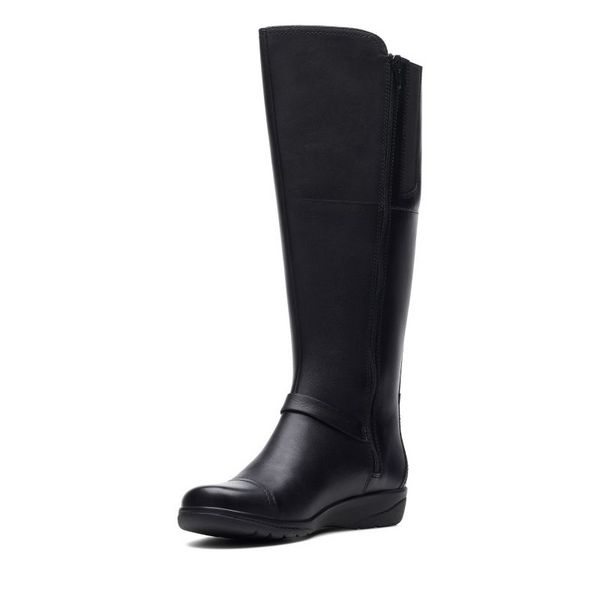 <span>白菜！</span>US5.5碼，Clarks 其樂 Cheyn Lindie 女士真皮高筒長靴新低266.23元