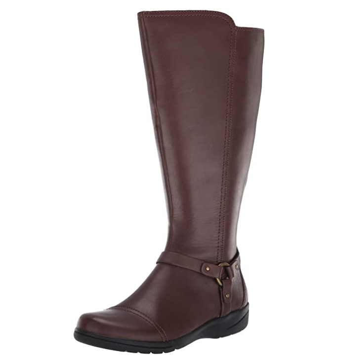 <span>白菜！</span>US5.5碼，Clarks 其樂 Cheyn Lindie 女士真皮高筒長靴新低266.23元