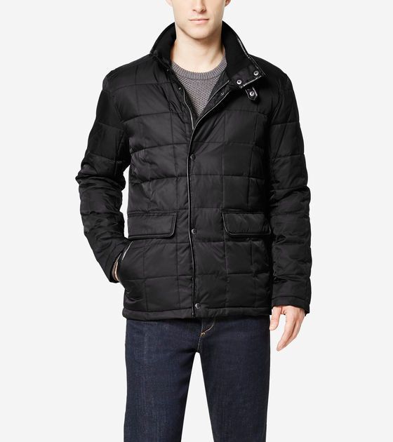 Cole Haan 可汗 Box Quilt 男士绗缝棉服外套194.39元