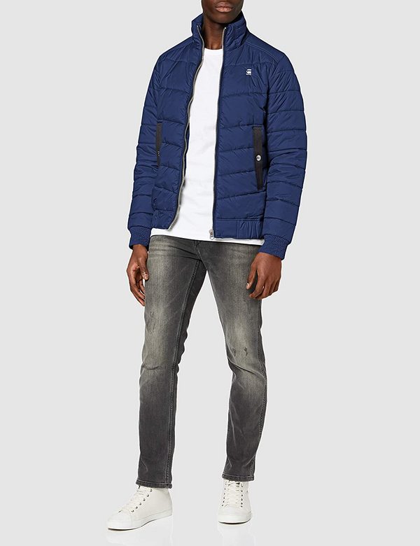 G-Star Raw 男式绗缝立领棉服夹克 D00796-6931-161-1新低635.89元