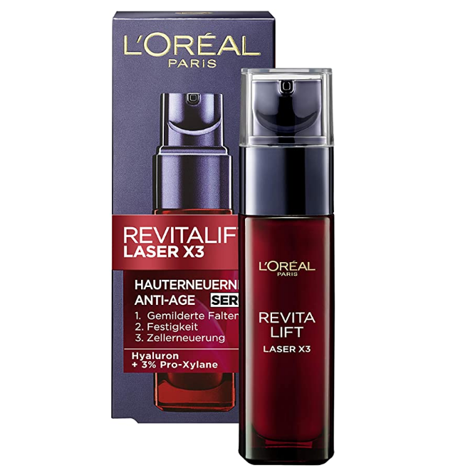 L'Oréal Paris 欧莱雅 Revitalift Laser X3 复颜光学嫩肤精华乳30mL新低56.49元