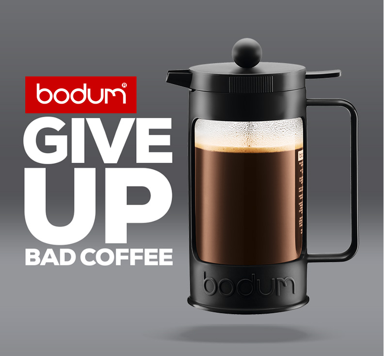 原装进口，Bodum 波顿 11376 冷萃咖啡玻璃法压壶 1000ml138元包邮（需领券）