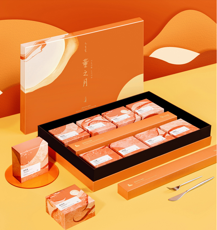 北京烤鴨代言人，大董 禮享集 粗糧月餅禮盒 640g（內(nèi)含刀叉）169.1元包郵（多重優(yōu)惠）