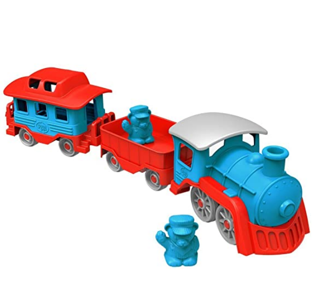 销量第一，Green Toys 玩具小火车119.64元