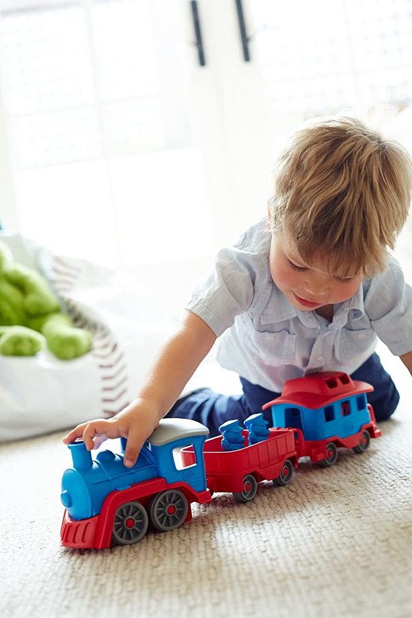 销量第一，Green Toys 玩具小火车119.64元