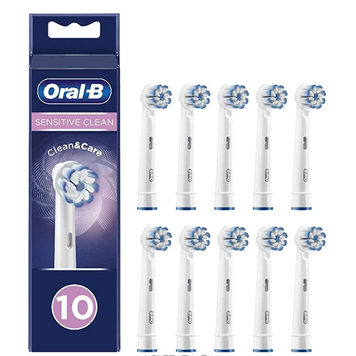 Oral-B 欧乐B Sensitive Clean 超细软毛电动牙刷刷头 10支 EB60新低183.78元（天猫超市139元/4只）