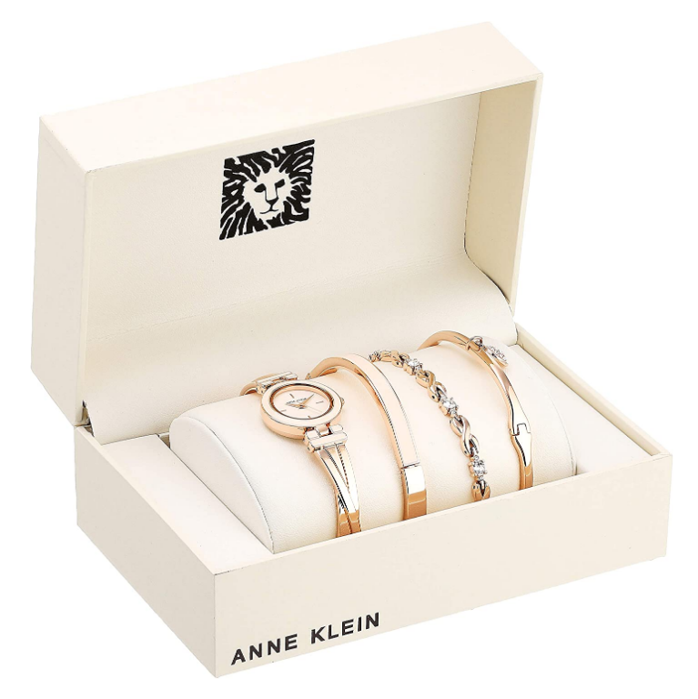 <span>再降￥45白菜！</span>Anne Klein 安妮·克莱恩 AK/3284NVST 女士手表套装新低238.44元