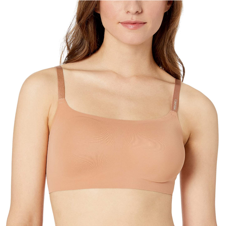 Calvin Klein 卡尔文·克莱恩 UNDERWEAR 经典款女士可调节吊带文胸 QF4783新低114.13元