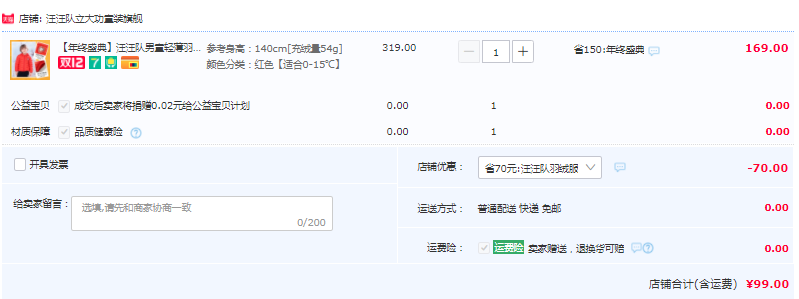 Paw Patrol 汪汪隊立大功 男女童連帽90%輕薄羽絨服 多色99元包郵（需領(lǐng)券）