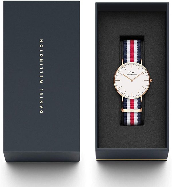 Daniel Wellington 丹尼尔·惠灵顿 Classic系列 女士彩带腕表 DW00100030460.55元（京东自营折后1149元）