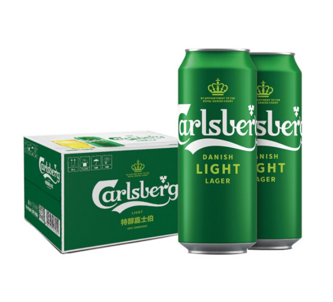 Carlsberg 嘉士伯 特醇啤酒500ml*18听*2件148元包邮（合74元/件）