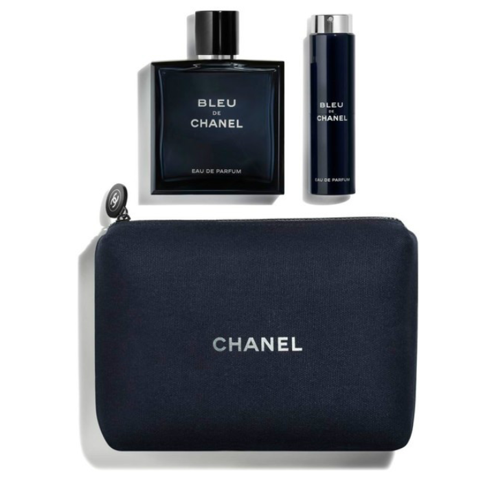 Chanel 香奈儿 Bleu 蔚蓝 男士香水套装（淡香精EDP 100ml+ 20ml+袋子）0.79976元包直邮包税（需用码）