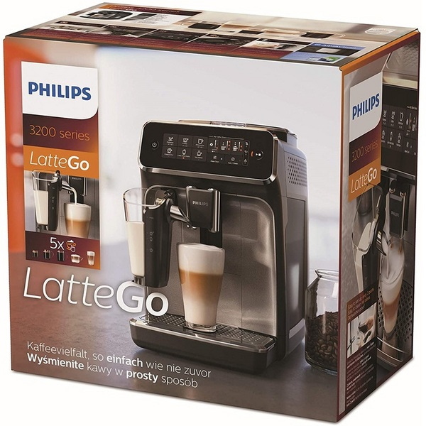 Philips 飞利浦 3200系列 EP3246/70 全自动咖啡机 带LatteGo奶泡系统3186.43元（天猫旗舰店4939元）