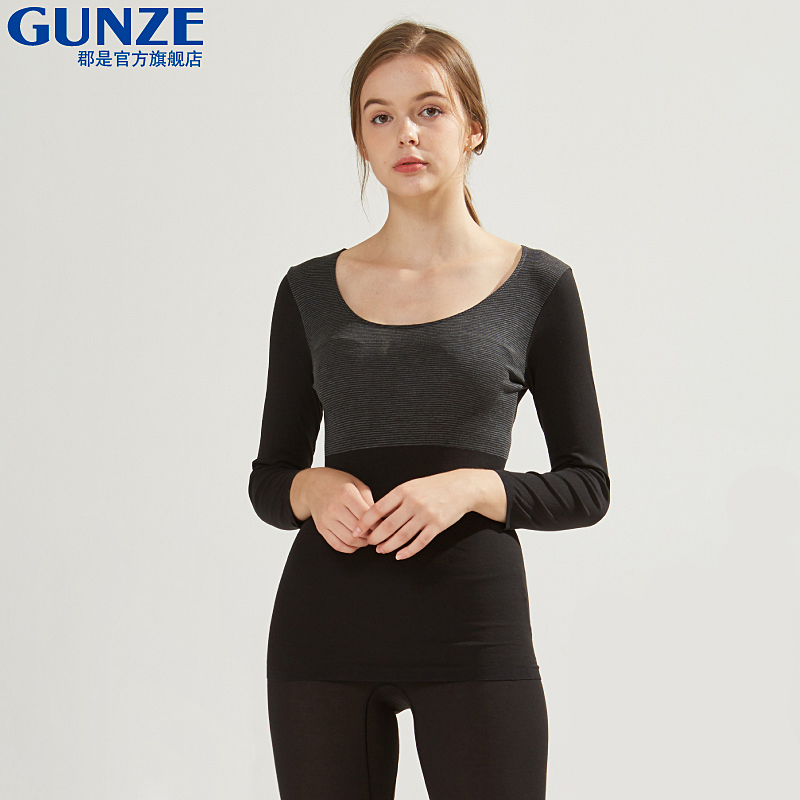 Gunze 郡是 HOTMAGIC系列 女士八分袖保暖内衣 多色新低70.36元（天猫折后189元）
