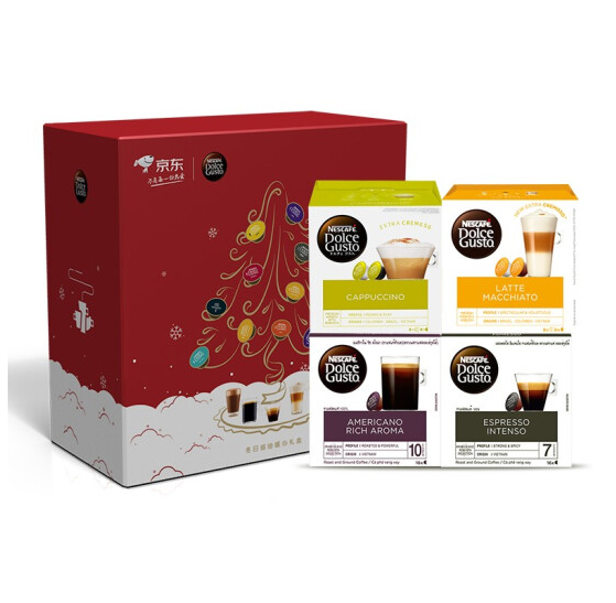 Nescafe Dolce Gusto 雀巢 多趣酷思 咖啡胶囊四件套（16粒*4）99元包邮（下单满减）