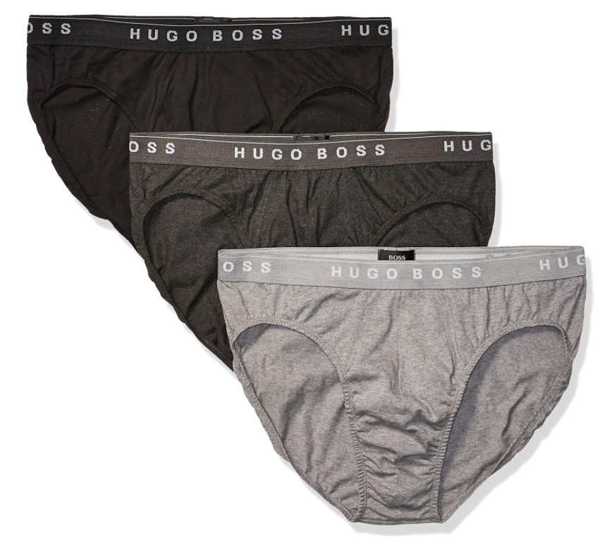 Hugo Boss 雨果·博斯 男士内裤3条装106.52元（可2件95折）