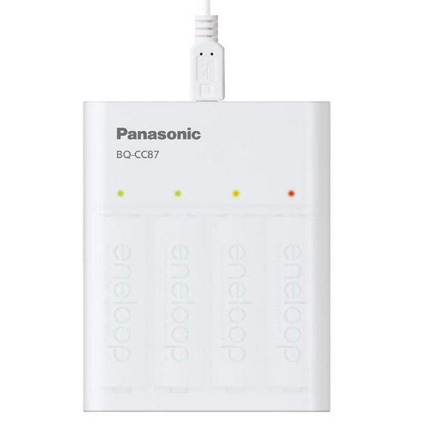 Panasonic 松下 eneloop 智能快速充电器 BQ-CC87ABBA新低144.7元