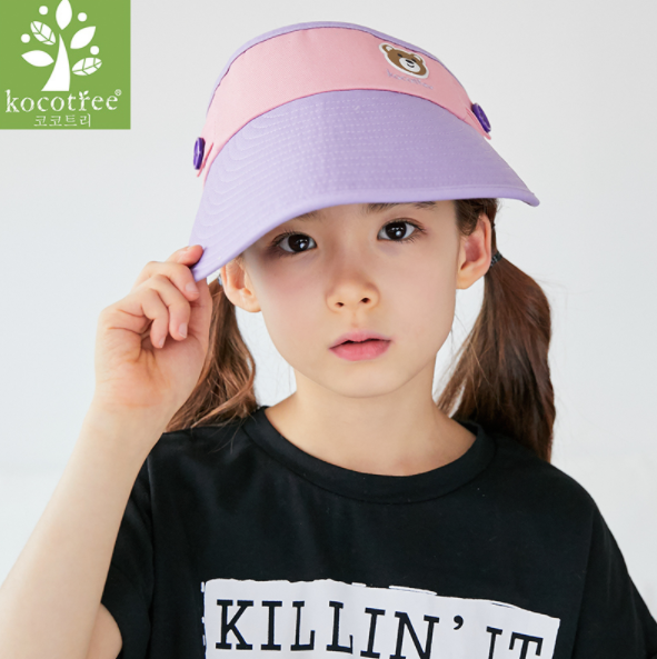 Kocotree kk树 儿童防晒遮阳帽 3色新低9.9元包邮（需领券）