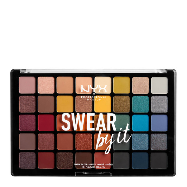 NYX 专业化妆系列 Swear By It 40色眼影盘143.55元