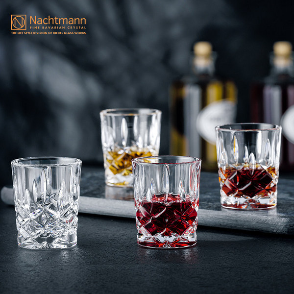 德国产，Nachtmann 奈赫曼 Noblesse诺贝勒斯 烈酒杯/子弹杯55mL*4只装128.57元（可3件92折，天猫旗舰店318元）