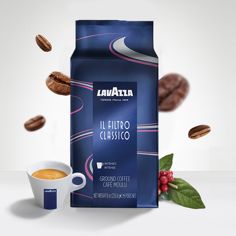 Lavazza 乐维萨 IL FILTRO CLASSICO 美式经典咖啡粉 226.8g新低28.74元包邮（双重优惠）