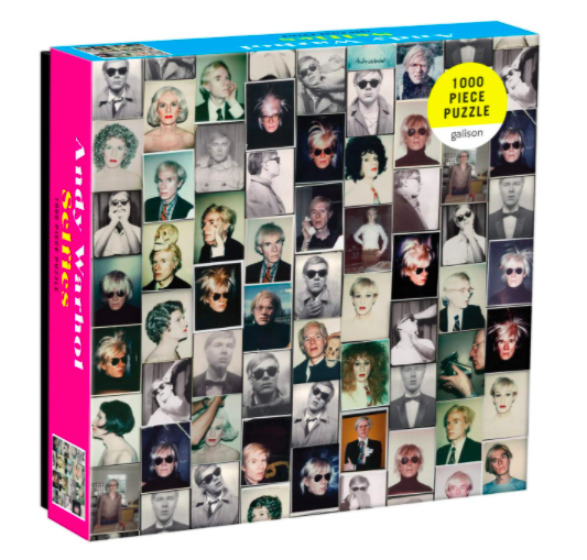 Galison Andy Warhol 自拍拼图 拼图 1000片109元