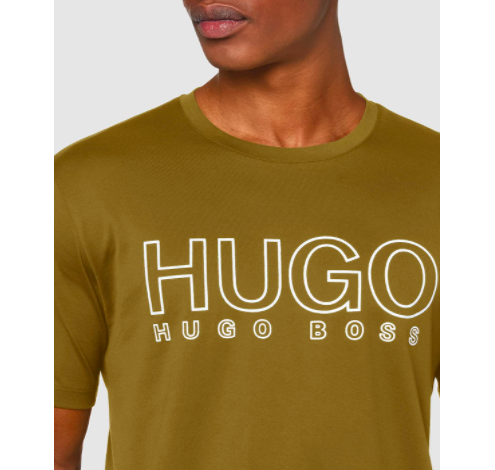 HUGO BOSS 雨果·博斯 男式纯棉印花T恤 M码216元