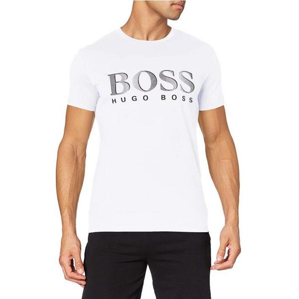 BOSS Hugo Boss 雨果·博斯 UPF50+防晒 男士纯棉圆领短袖T恤50332287174.66元