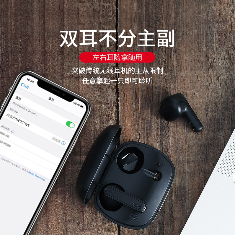 NETEASE 網(wǎng)易 ME05 真無線藍(lán)牙耳機(jī)新低99元包郵（雙重優(yōu)惠）