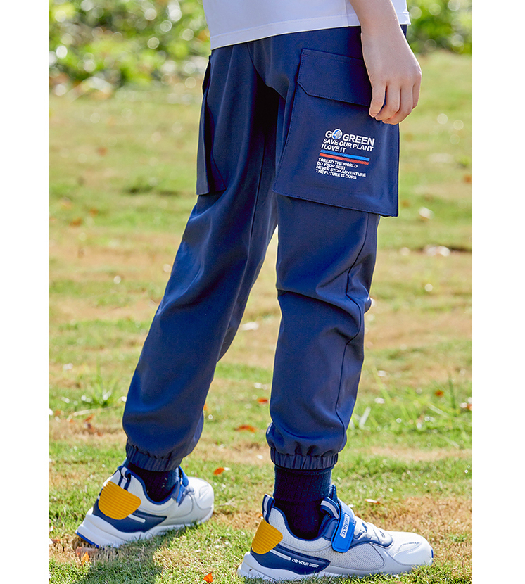 探路者 2021春夏新品男童速干弹力工装裤（120~170码）3色119元包邮（双重优惠）